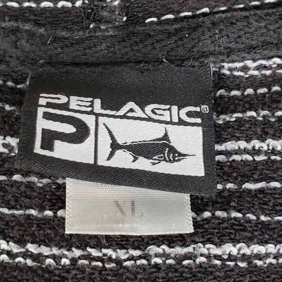Pelagic Fishing Sweatshirt Zip Up Men’s Size XL Gray Hoodie Long Sleeve - Picture 12 of 14